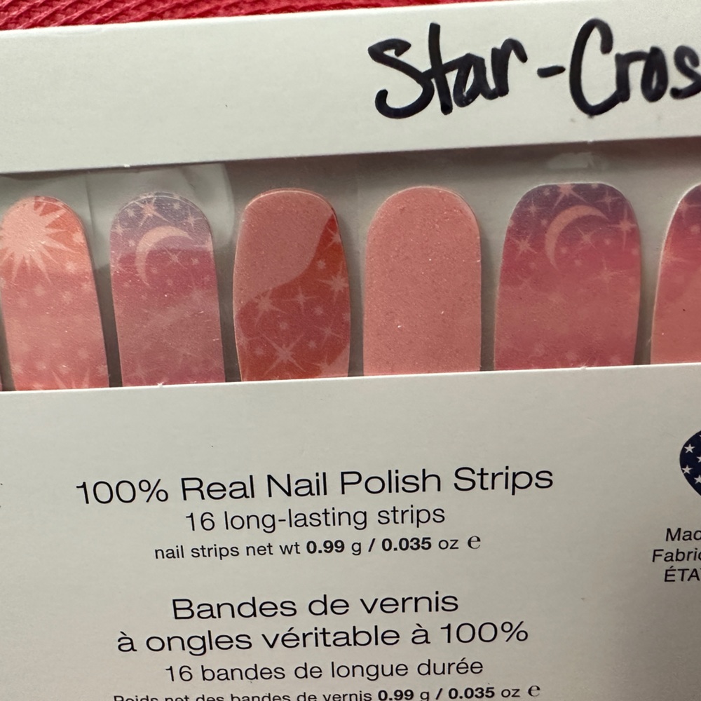 Color Street Nail Polish Strips *Star-Crossed*.